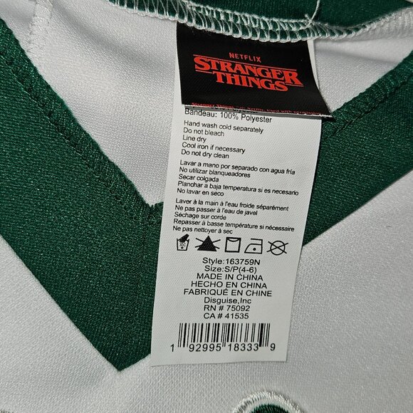 NEW Stranger Things Chrissy Cheerleader Halloween Costume Green Adult Small 4-6 - Picture 5 of 8